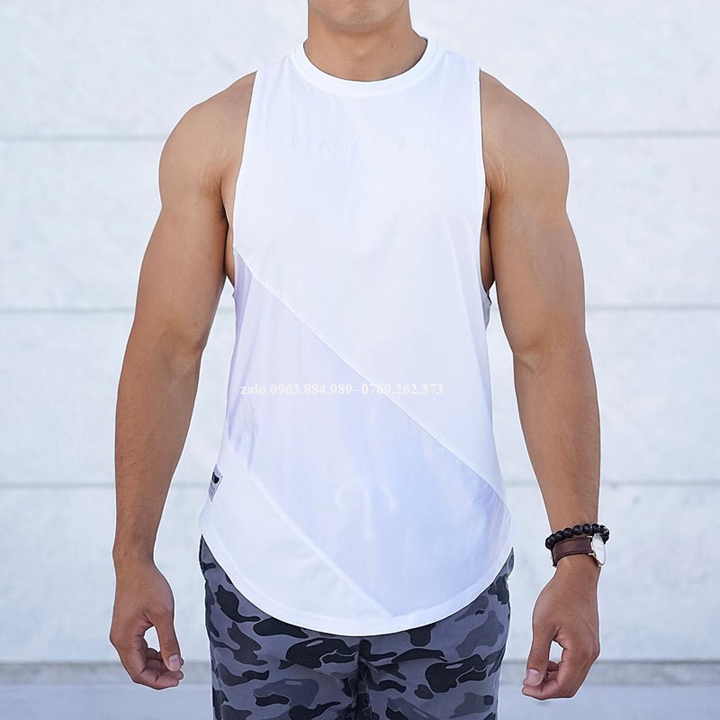 Áo ba lỗ tập gym, chơi thể thao A.103