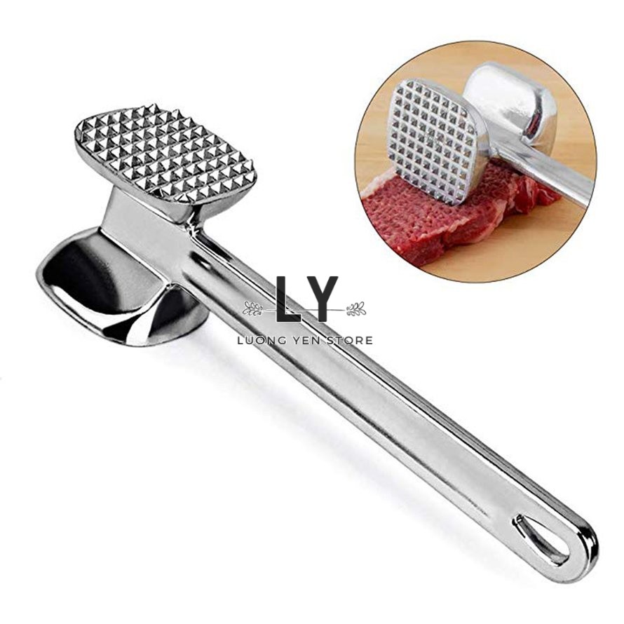 Búa Đập Thịt, đá 2 mặt chất liệu nhôm size to