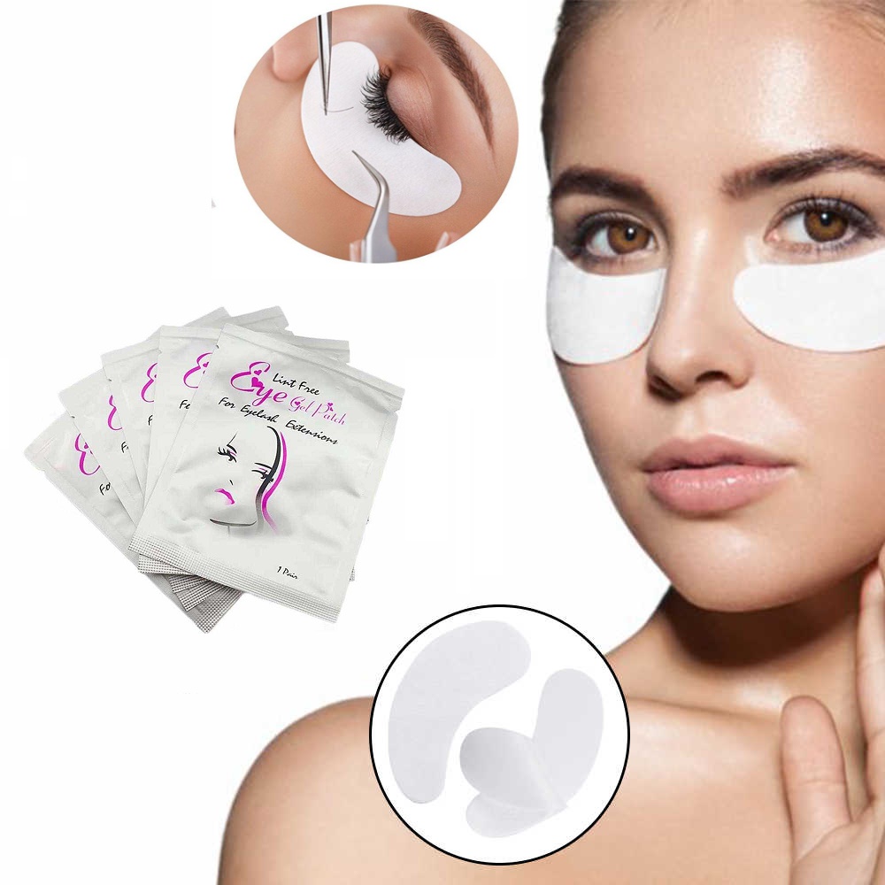 Tách lẻ 1 miếng - gel patch colagen dán mi dưới mắt làm nail