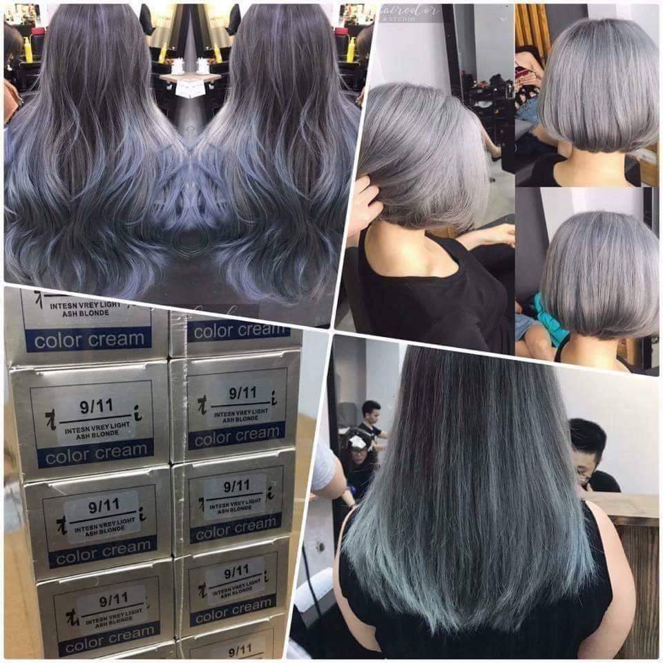 [HCM]thuốc nhuộm tóc màu vàng rêu tazaki