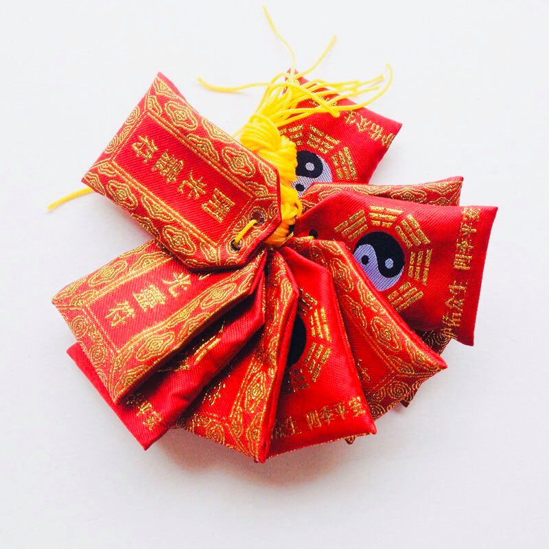 Combo 10 Túi đựng phù bình an tài lộc và hộ mệnh