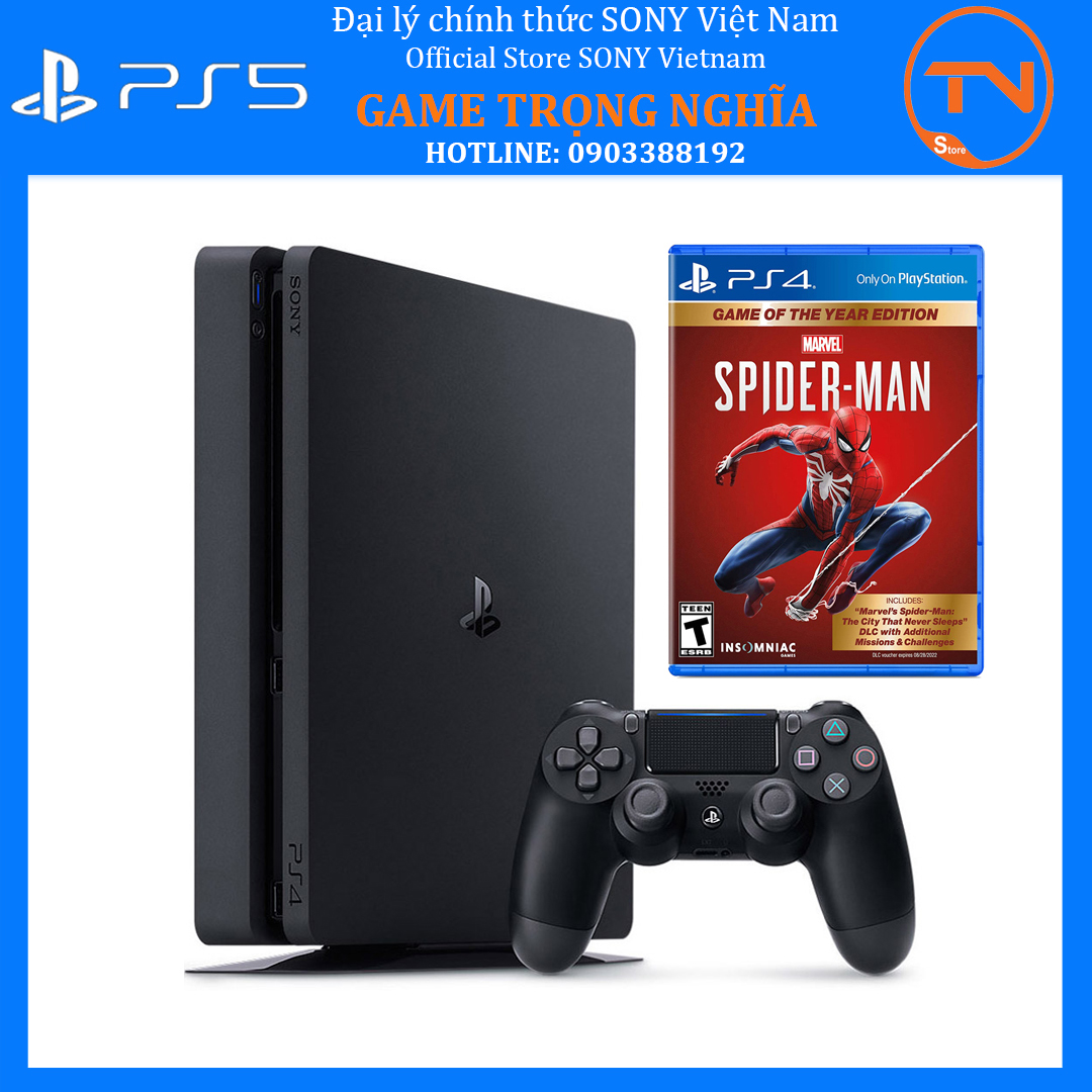 Chơi Game Playstation Spiderman Edition Máy PS4 PRO Marvel's