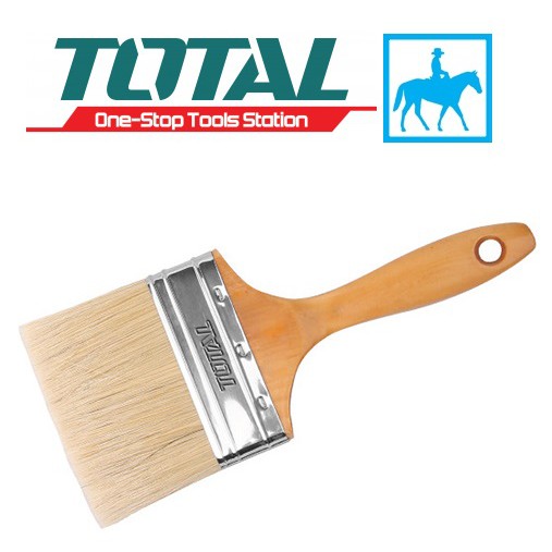 Cọ sơn cán gỗ 100mm 4inch paint brush total tht84042