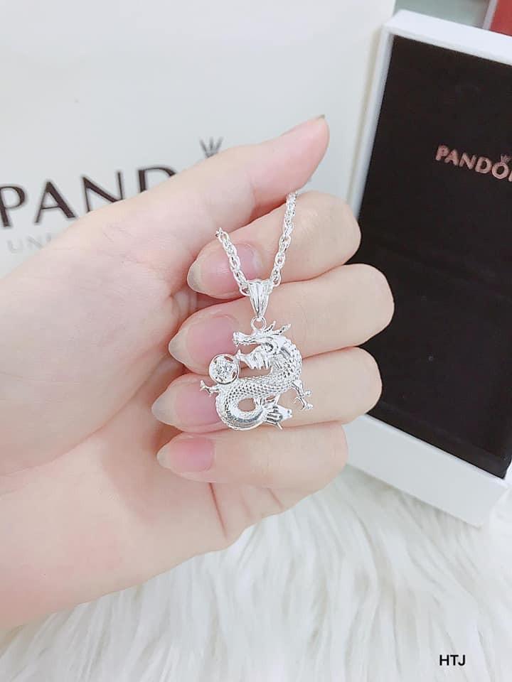 Dây chuyền BẠC TA mặt CON GIÁP cho BÉ yêu