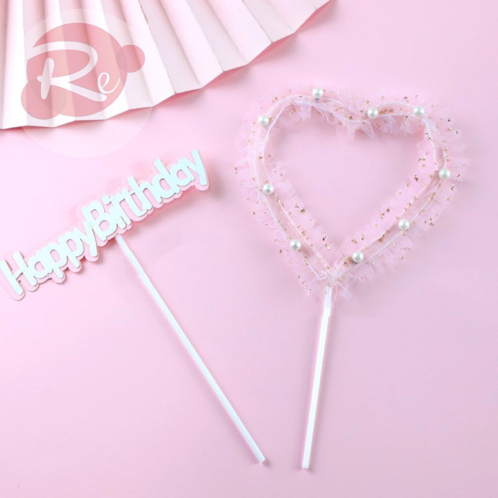 Lưới HPBD - Trang trí bánh sinh nhật bánh kem