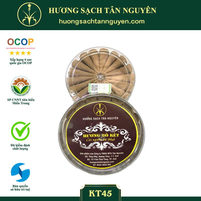 NỤ BỒ KẾT xông nhà KT45 -  100% thiên nhiên - Hương sạch Tân Nguyên