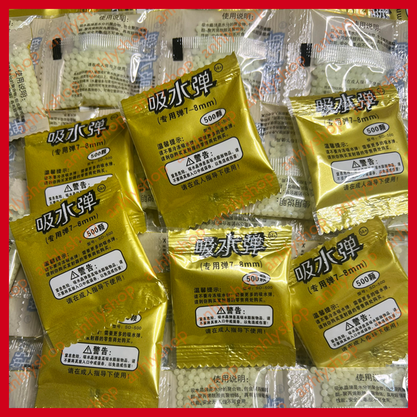 Hạt Nở Dạ Quang 7-8mm Phát Sáng 5Gram