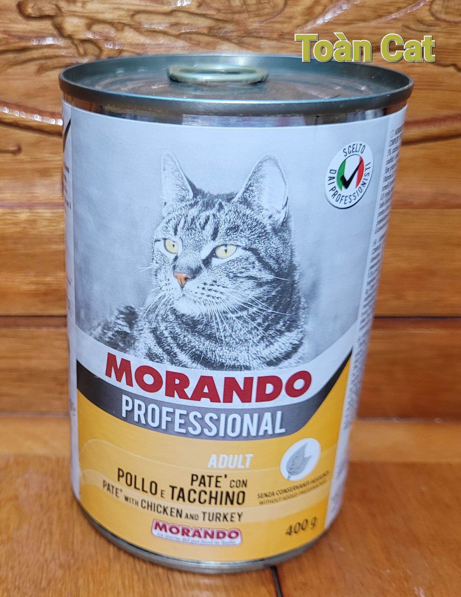 Pate Morando Miglior lon 400g cho mèo