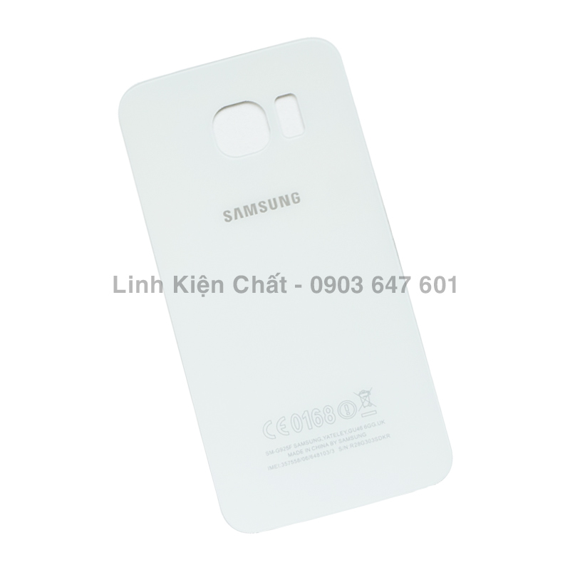 Vỏ nắp pin samsung galaxy s6 edge g925 màu trắng
