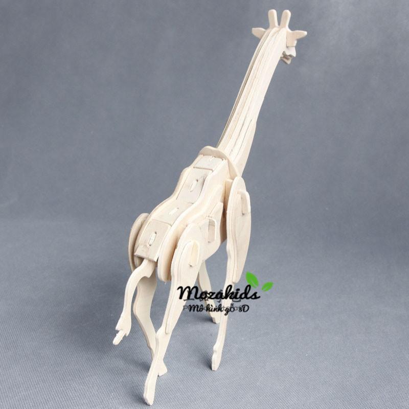 Mô hình lắp ráp gỗ 3D  (ĐV-01)  Con Hươu Cao cổ