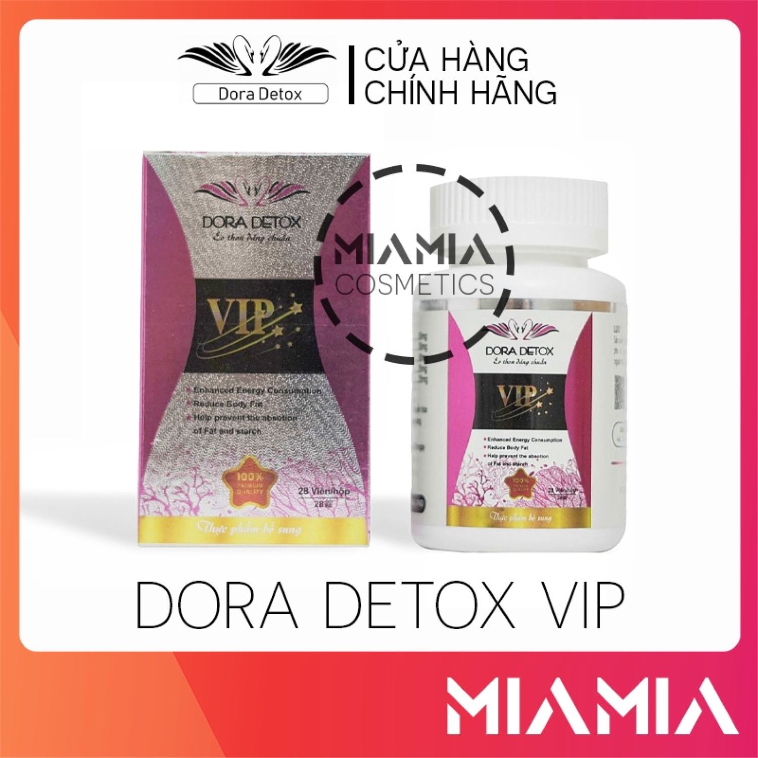 Dora Detox Vip Eo Thon Dáng Chuẩn Chính Hãng