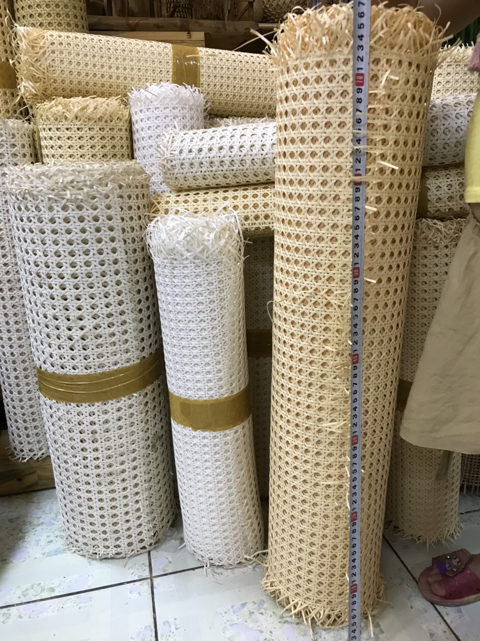 tấm lưới mây mắt cáo khổ cao 0.7x1m