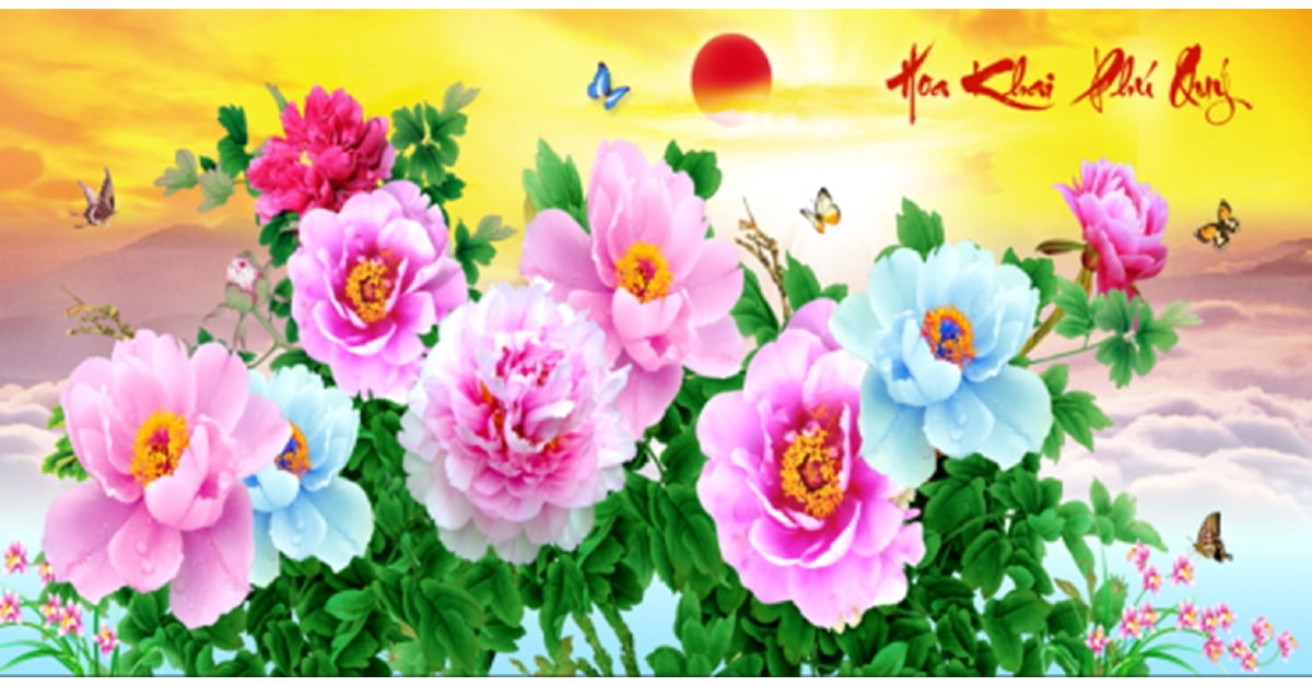 tranh đính đá THIẾU NỮ BÊN SEN VS126 kích thước 76X53cm