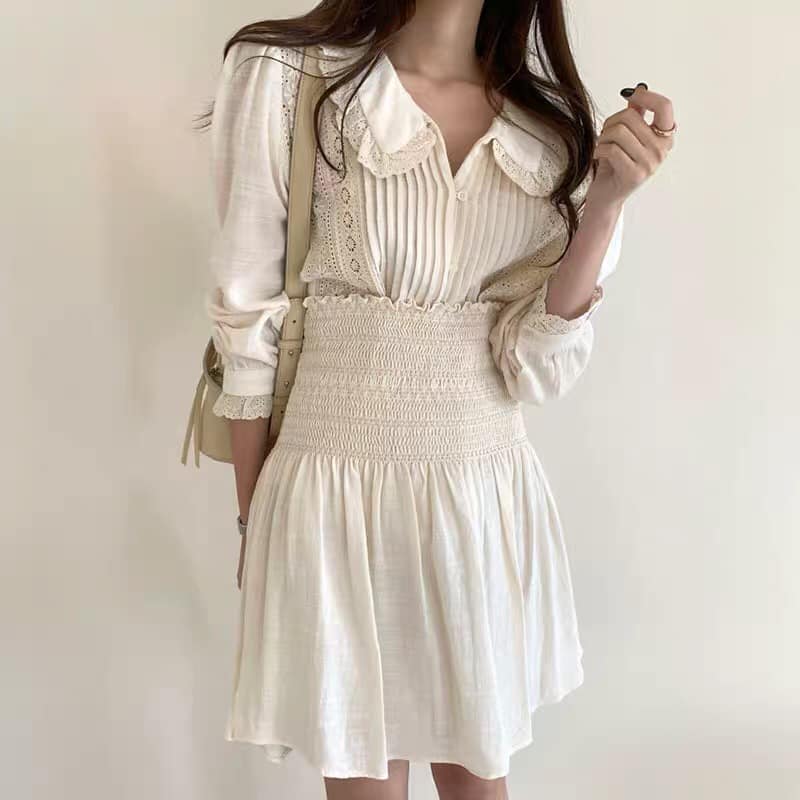 váy trắng dự tiệc