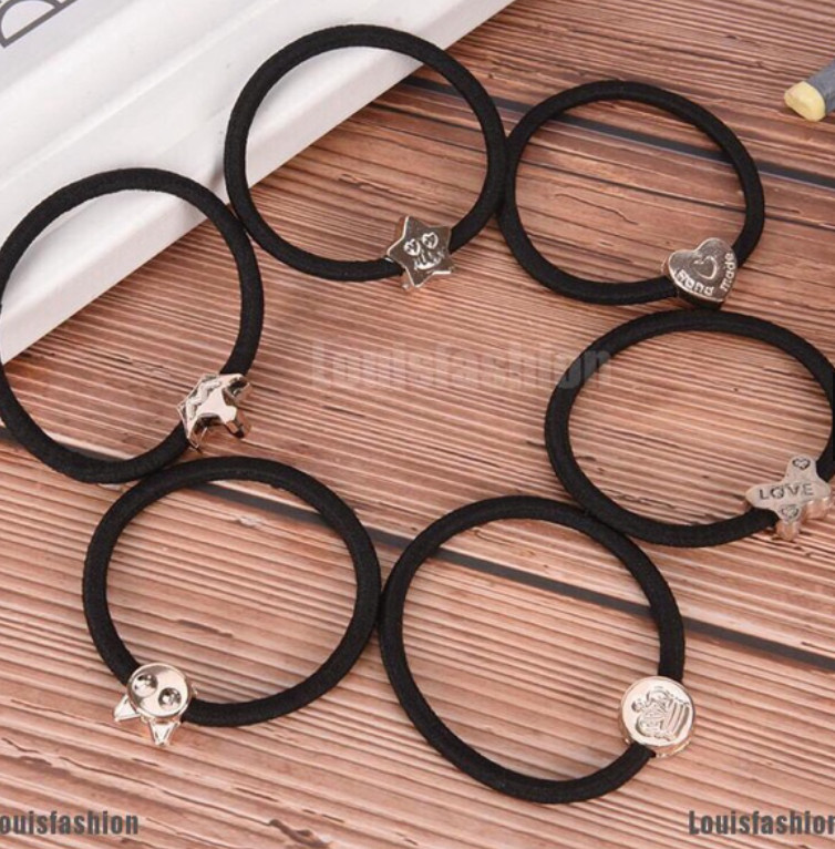 SET 10 DÂY NỊT CHUN BUỘC TÓC SIÊU RẺ ĐẸP CUTE HOTTREND C1122