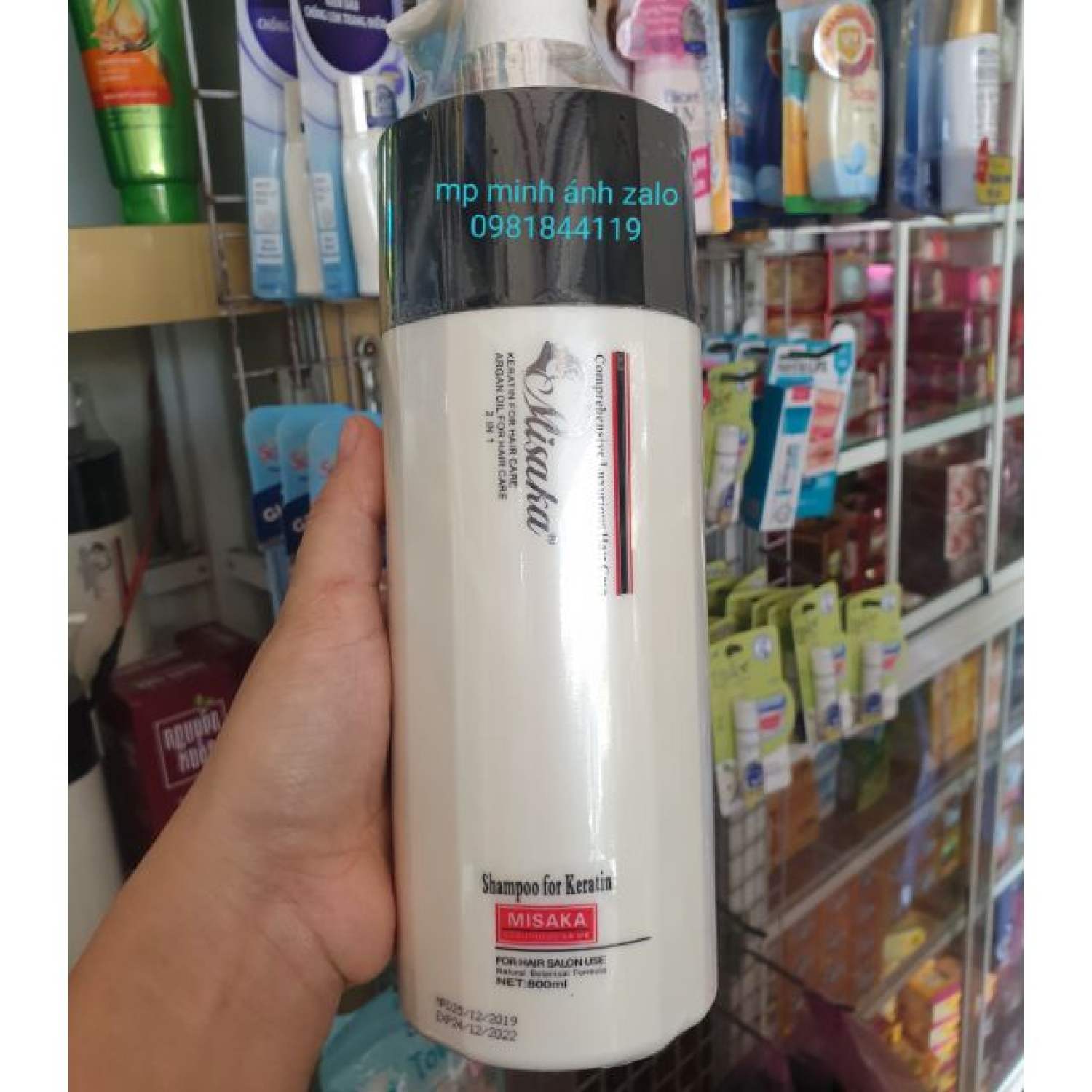 Dầu gội misaka 800ml .