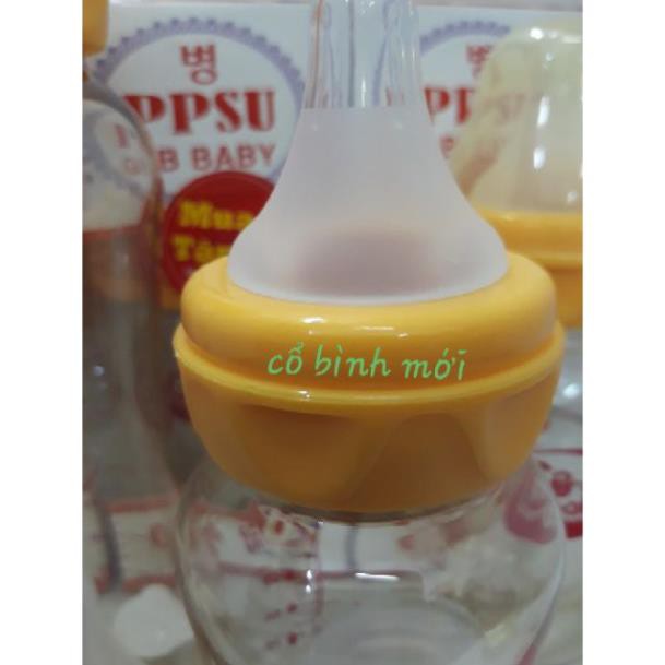 BÌNH SỮA PPSU GB BABY CỔ HẸP 80ml/120ml/270ml