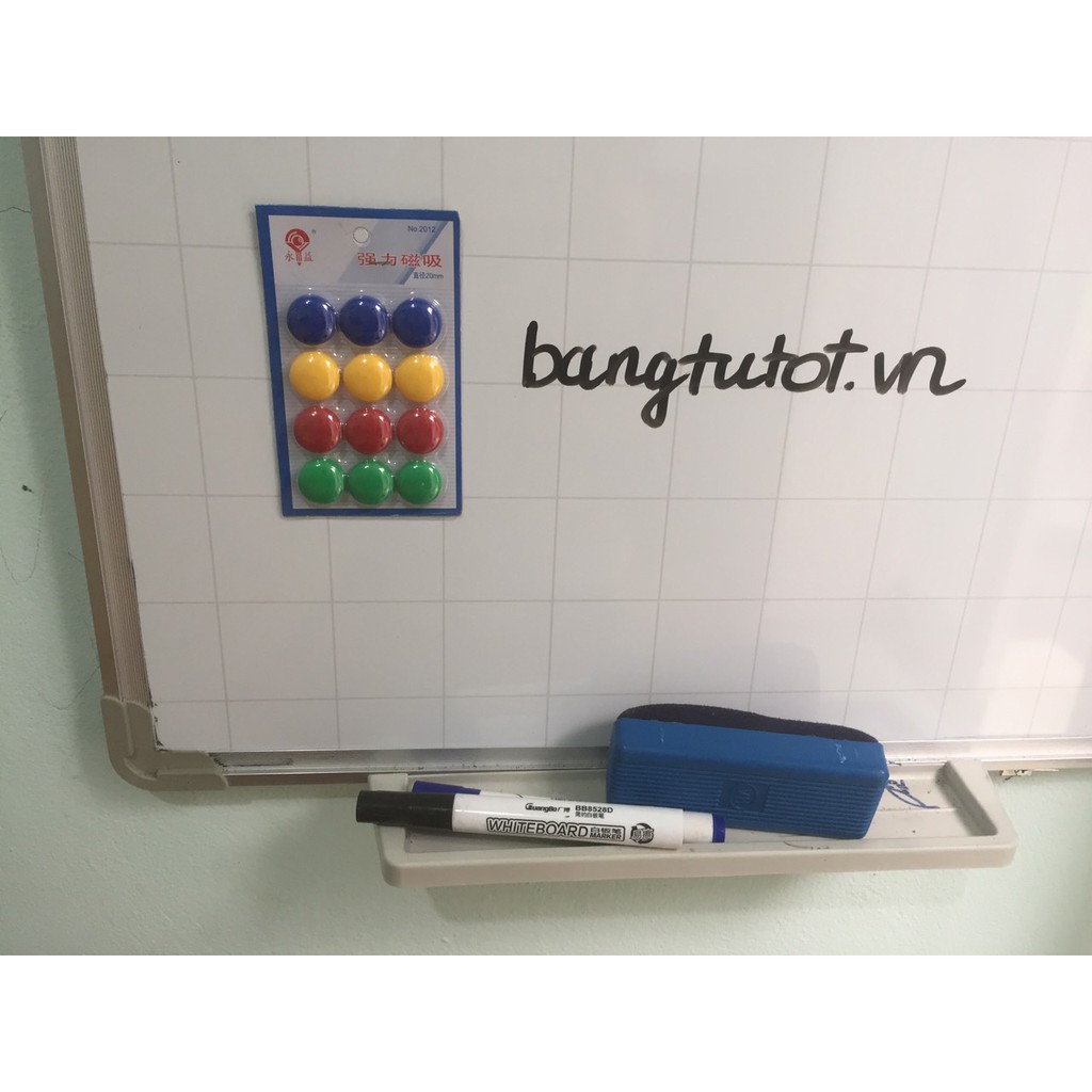 Combo 3 vỉ nam châm màu đính bảng