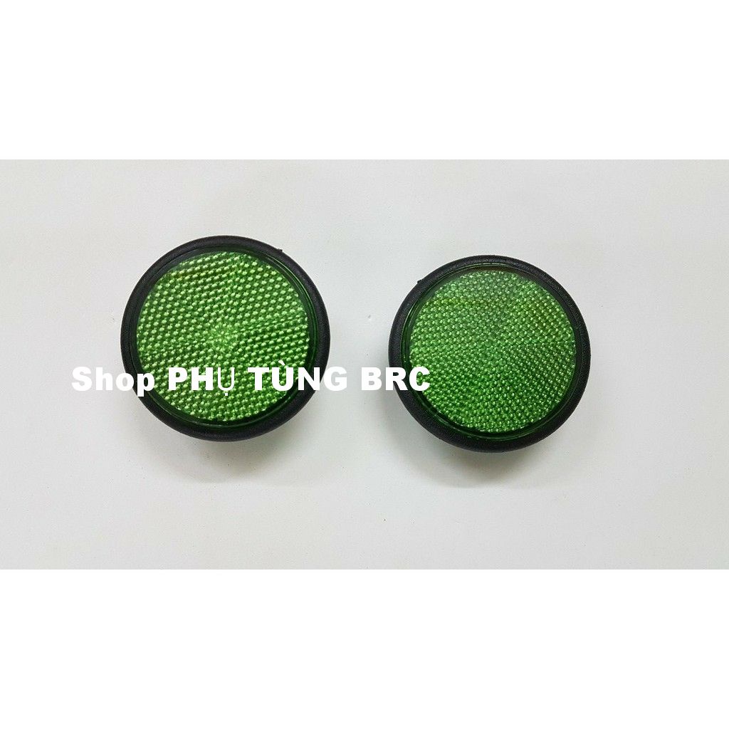 Mắt mèo tròn phản quang gắn phuột trước