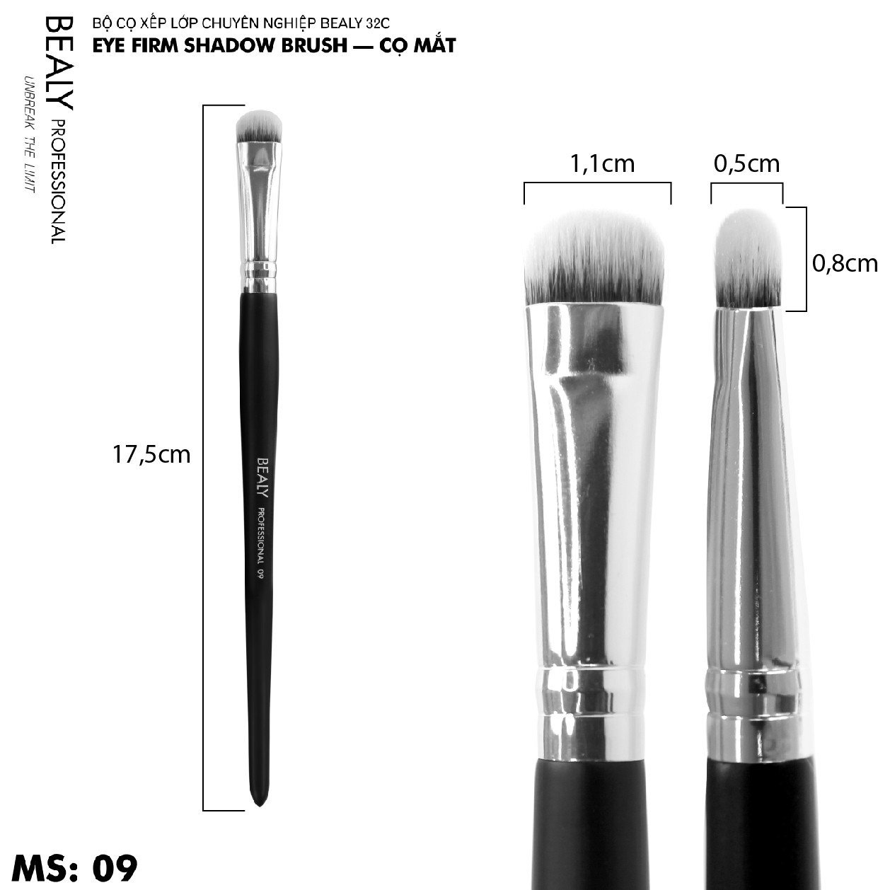 CỌ MẮT ĐẦU XÉO XẾP LỚP BEALY NO.09
