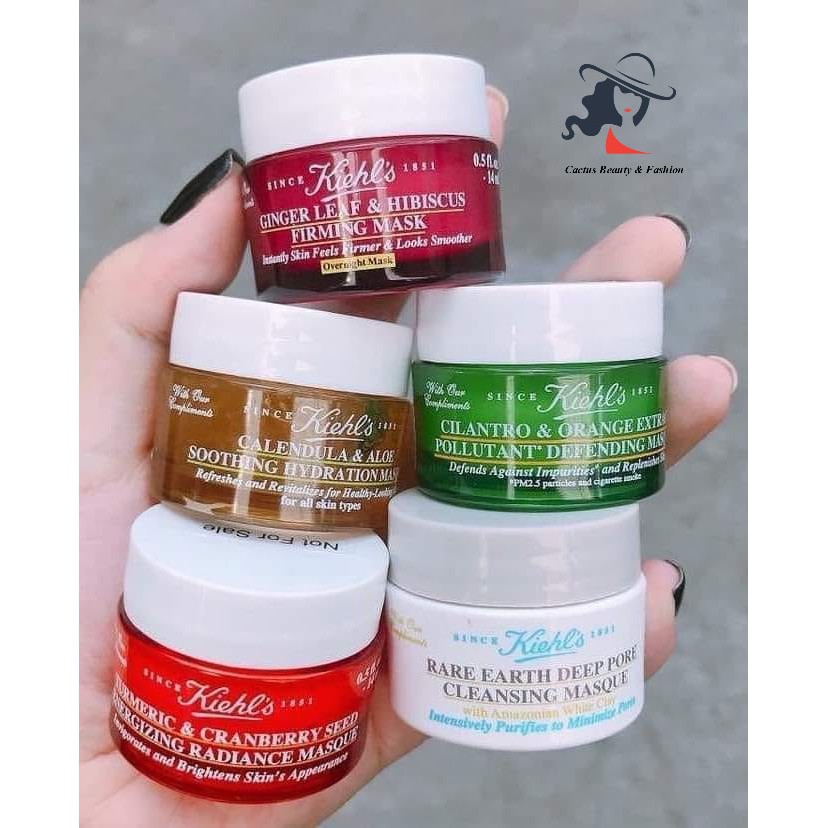 Mặt nạ đất sét kiehls đủ mùi mini 14ml