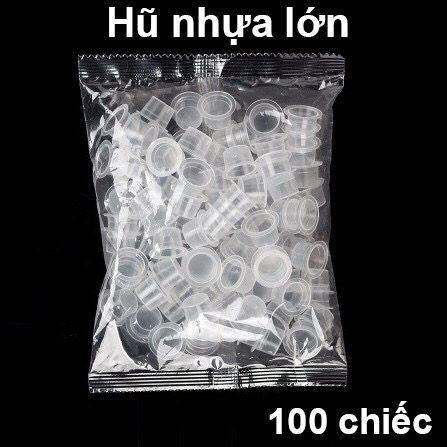 Chum hũ đựng mực phun xăm