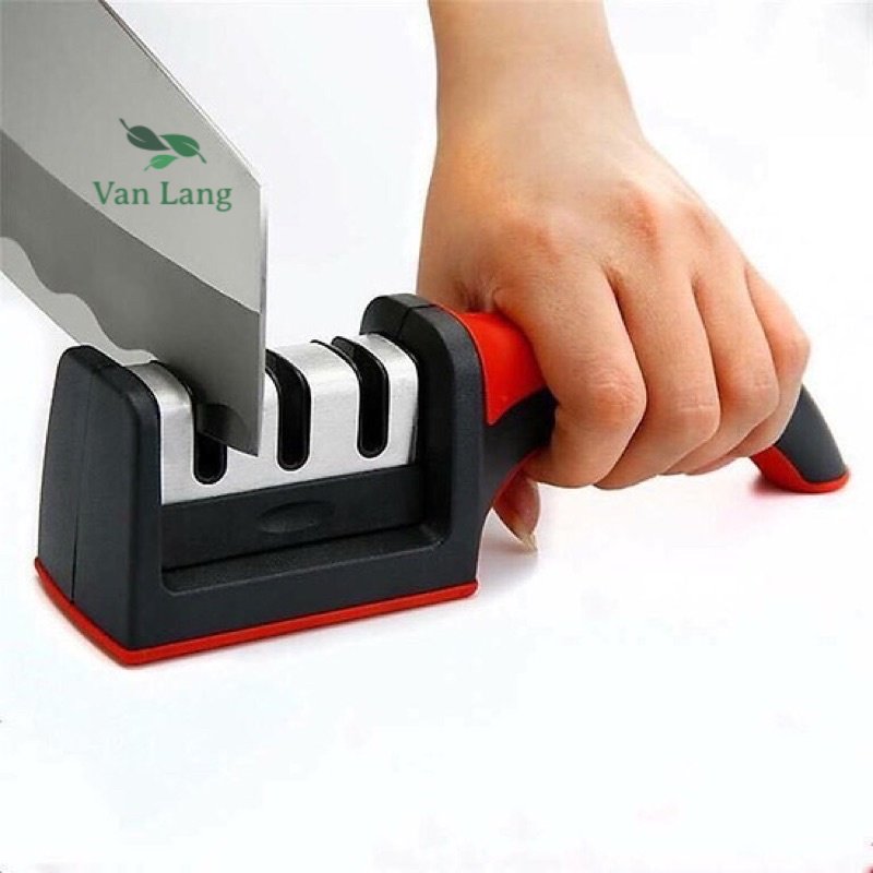 Dụng cụ mài dao 3 rãnh - mài dao sắc bén 3 cấp độ