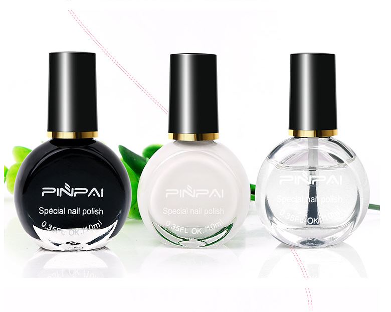 Sơn in PinPai chuyên dùng cho bảng in 10ml trang trí móng