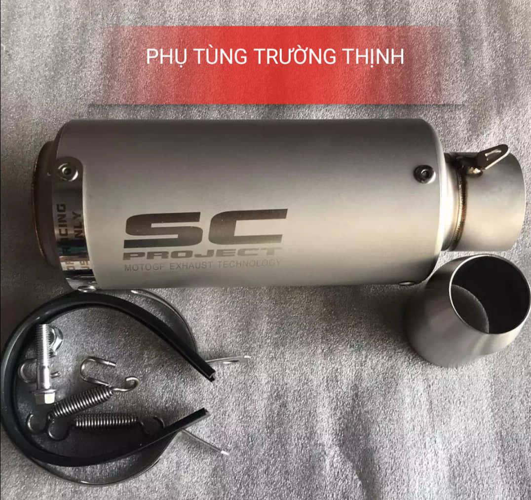[HCM]( Hàng mới về ) Lon pô SC Project khắc Laser Nhập