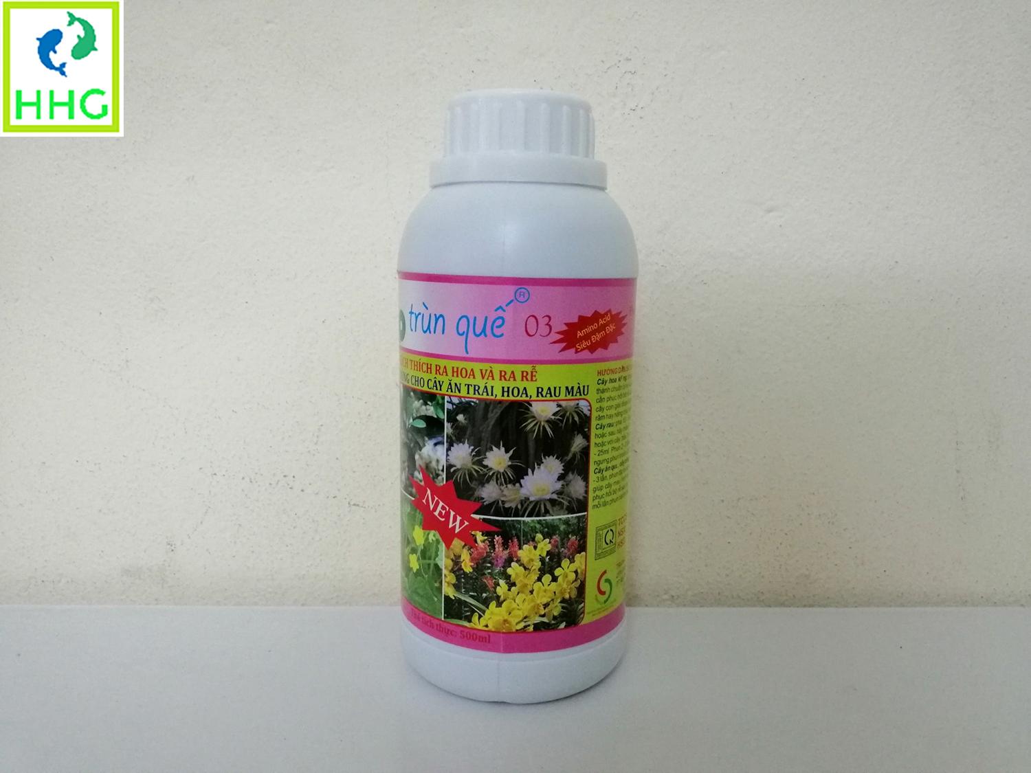 Bio Trùn Quế 03 - 500ML -Ra Hoa Và Ra Rễ