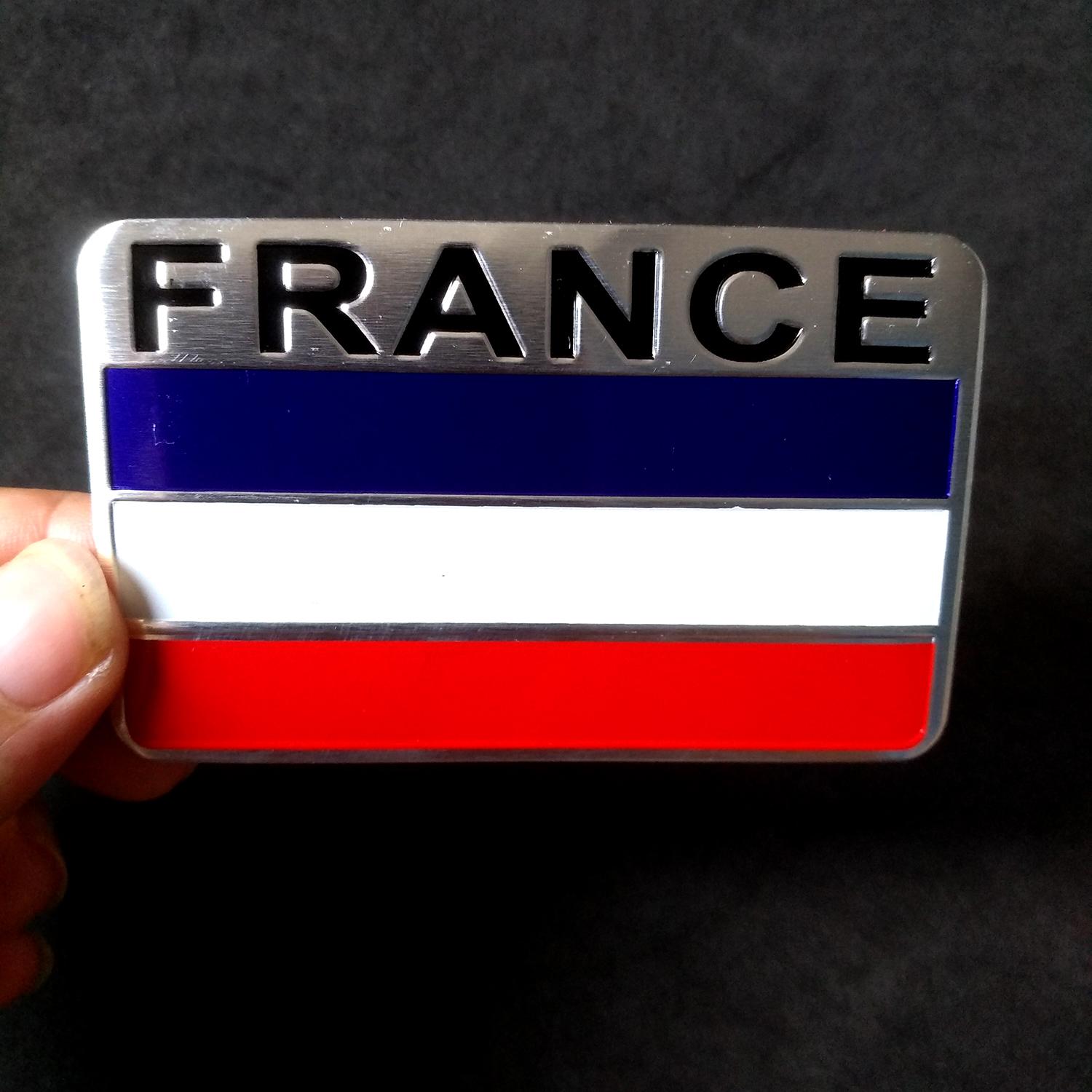 Miếng dán kim loại CỜ FRANCE