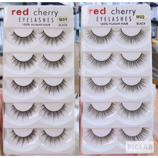 Mi giả 3D Red Cherry Eyelashes đủ số hot