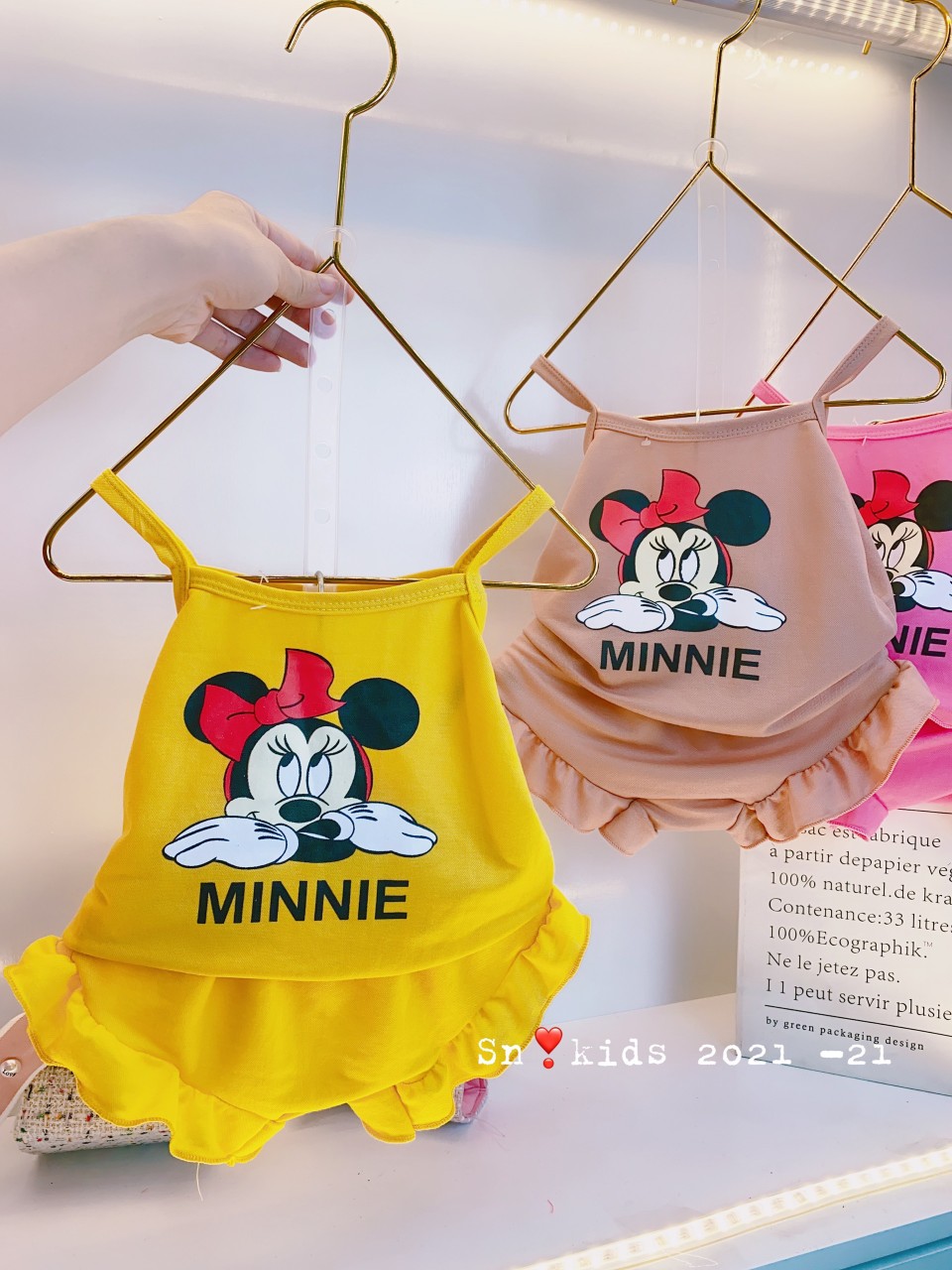Bộ 2 dây Mickey cho bé gái