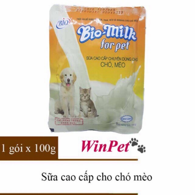 Sữa cao cấp Bio Milk chuyên dùng cho chó mèo