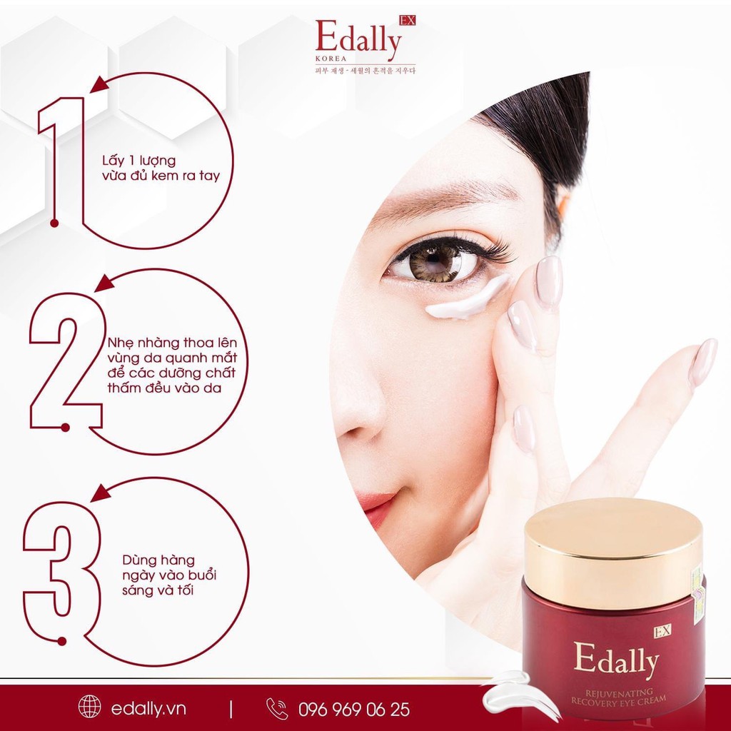 [CHÍNH HÃNG] Kem dưỡng mắt Edally.