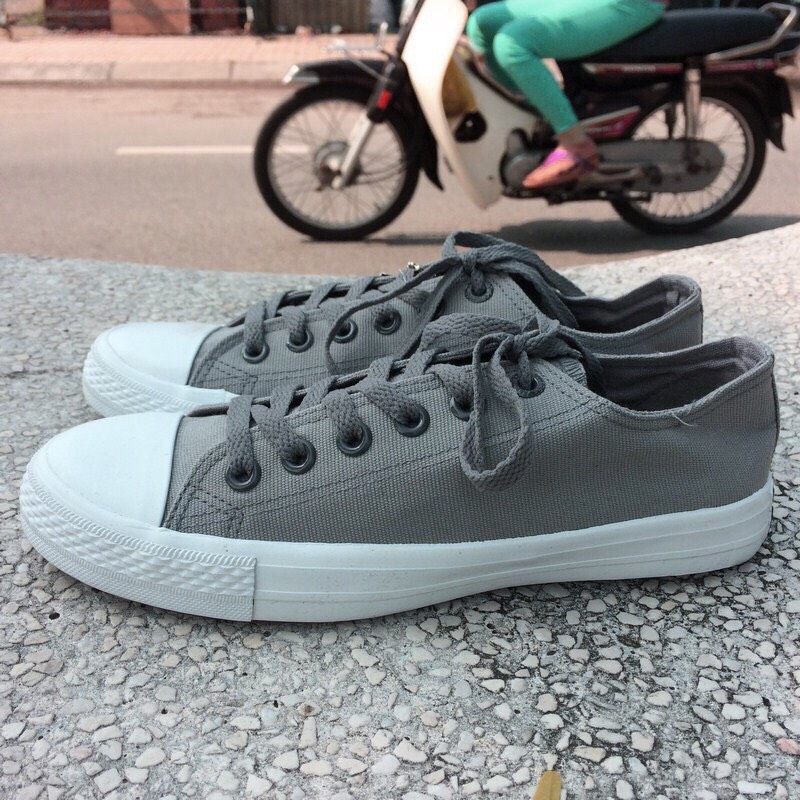 [THANH LÝ] Giày Converse Chuck II XÁM Thấp Cổ Nam Nữ