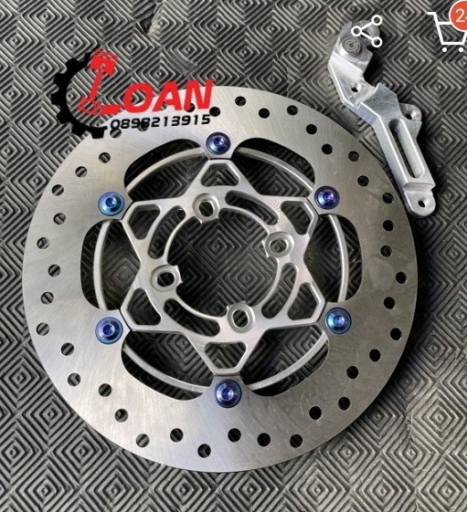 Đĩa Winner + lòng nhôm và pat cnc gắn Vario