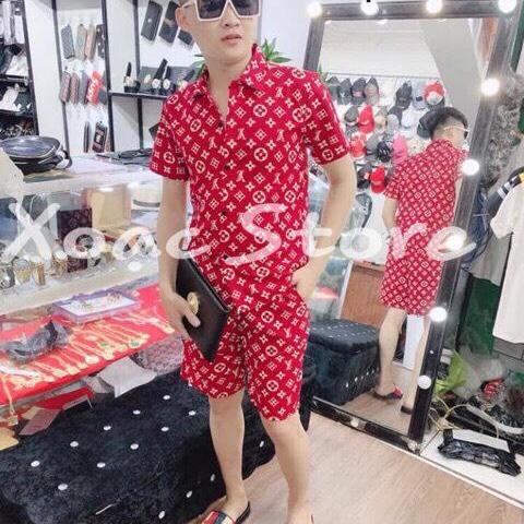 ❤ SIÊU PHẨM ❤ Bộ Quần Áo Pizama Nam Chất Liệu Kate Thái Cực Hot AZ43