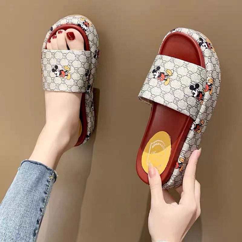 dép bánh mỳ mickey hàng quãng châu