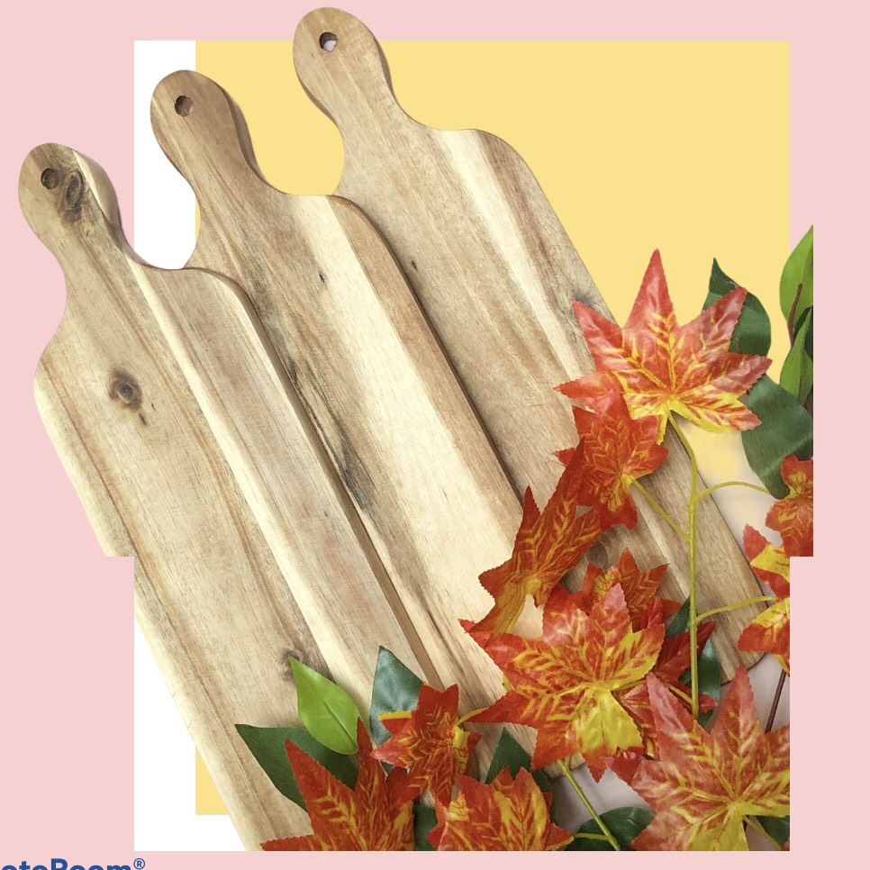 [HCM]Thớt gỗ tràm xuất khẩu- Hàng decor (MẪU 8)