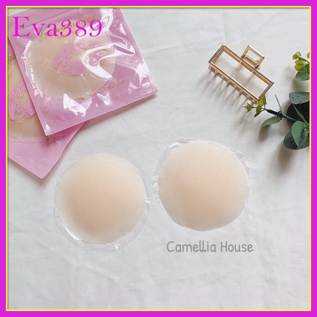 Đôi miếng dán ngực tàng hình size nhỏ 8,5cm - Miếng dán ngực