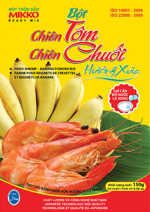 Bột chiên tôm, chiên chuối 150gr - Mikko Hương Xưa