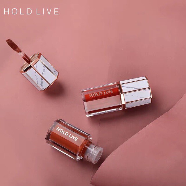 Son Kem Lì Vân Đá Marble Velvet Matte Lip Hold Live