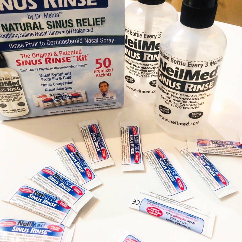 Bộ rửa mũi Neilmed Sinus Rinse Mỹ
