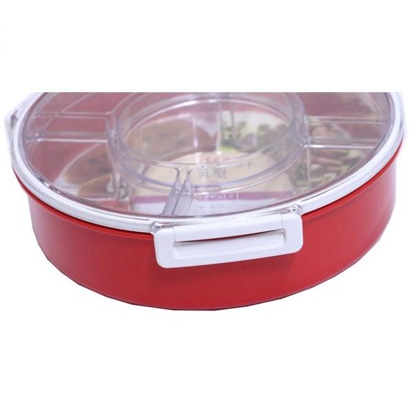 Hộp Tròn 5 Ngăn Có Khóa Topvalu B-253VT | Round Box-5 drawers B-253VT