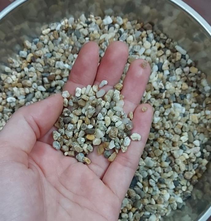 Sỏi dăm to trang trí bể cá 500g