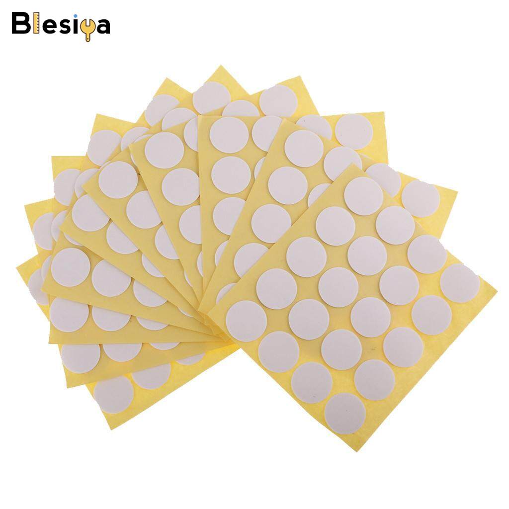 Blesiya Pack of 200 Candle Making Candle Wick Stickers Fixed Wick Foam Sticky Dots 20mm
