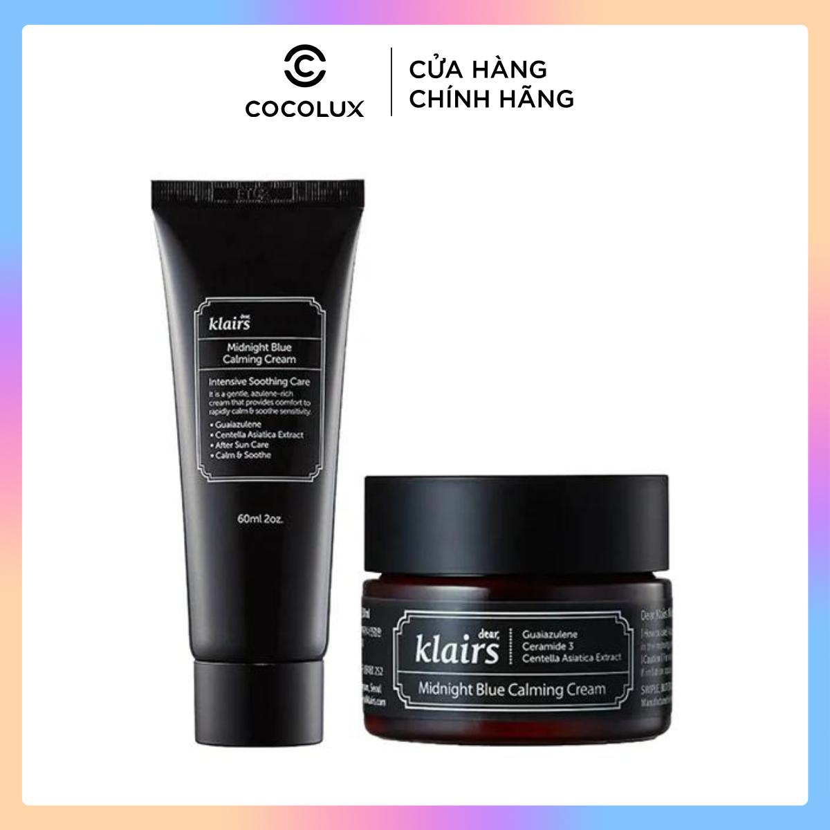 Kem Dưỡng Da Klairs Midnight Blue Calming Cream 60ml