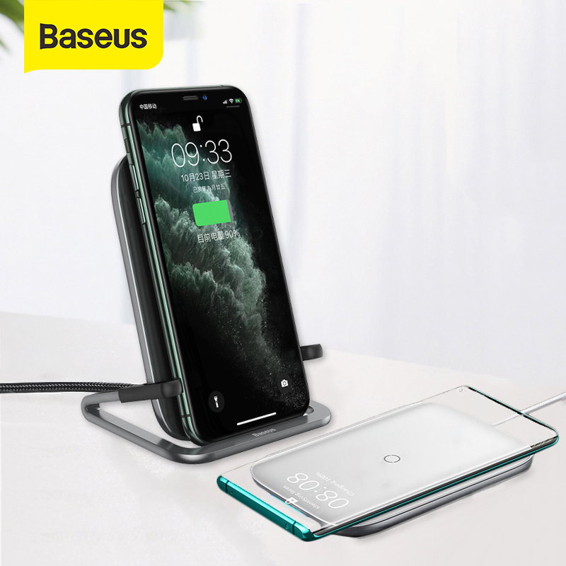 Sạc Không Dây Baseus 15W Qi Dành Cho Iphone 11 11Pro X Xs 8 Samsung S10 Note 10 hshop365 abshop365 abshop hshop
