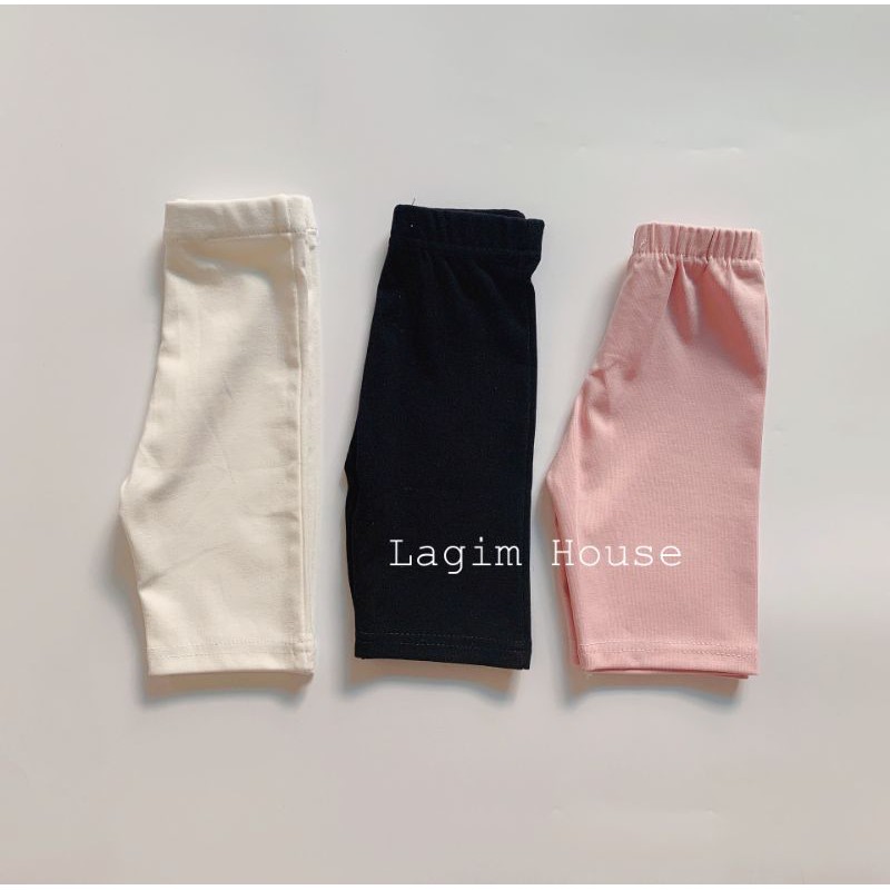 [Ảnh thật] Set 3 quần legging đùi chất xịn